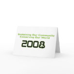 Conserve Greeting cards