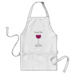 Conserve Water Drink Wine Apron