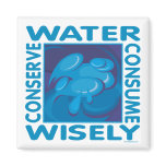 Conserve Water magnets