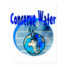 Conserve Water Post Cards
