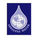 Conserve Water postcards