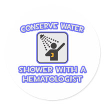 Conserve Water .. Shower With a Haematologist