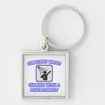 Conserve Water .. Shower With a Phlebotomist Keychain