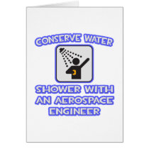 Conserve Water .. Shower With Aerospace Engineer