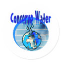 Conserve Water stickers