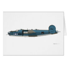 Consolidated PB4Y-1 Liberator 31992 Greeting Cards