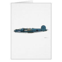 Consolidated PB4Y-1 Liberator Greeting Card