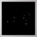 Constellation Leo by Leslie Peppers posters