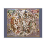 Constellations of Southern Sky, Andreas Cellarius postcards