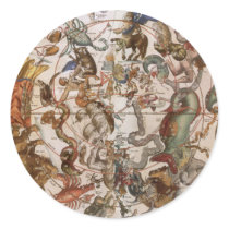 Constellations of Southern Sky, Andreas Cellarius Stickers