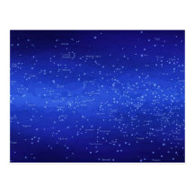 Constellations Postcard
