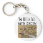 Constitution awareness Our Constitution keychains