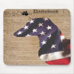 Constitution Dachshund Mousepad