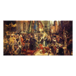 Constitution of May 3 1791 by Jan Matejko in 1891 photo cards