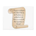Constitutional Amendment 10 postcards