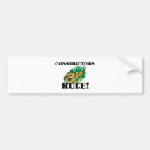 CONSTRICTORS Rule! Bumper Sticker