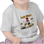 Construction 2nd Birthday Tee Shirts