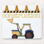 Construction Bucket Loader Mouse Pad