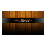 Construction business card