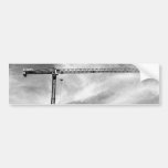 Construction Crane Bumper Sticker