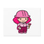 Construction Girl Postcards
