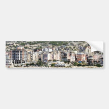 Construction In Sarande Town In Albania Bumper Sticker