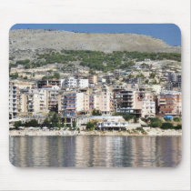 Construction In Sarande Town In Albania Mousepad