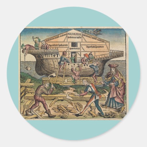 Construction of the Ark Sticker
