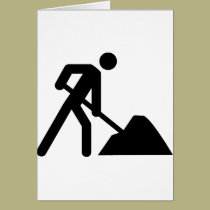 construction worker sign cards