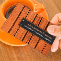 Constructions/Carpentry Business Card