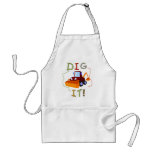 Constuction Vehicle Dig It Tshirts and Gifts Apron
