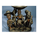 Container for divining equipment, Yoruba people, N Postcards