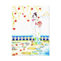Contemplation Style:1 18" x 24" Canvas Print