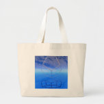 contemplative dodecahedral underpainting canvas bags