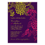 Contempo Floral (Purple / Chartreuse) v.2 Custom Announcement