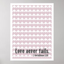 Contemporary Christian Scripture Art Print - Love