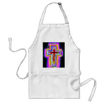 Contemporary Christian symbol. Aprons