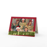 Contemporary Christmas photo cards