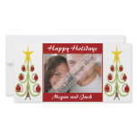 Contemporary Happy Holidays Photo Card photo cards