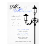 Contemporary Italian Lamp Post Invitation 2