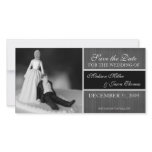 Contemporary Save the Date Announcement photo cards