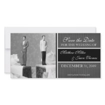 Contemporary Save the Date Announcement