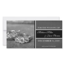 Contemporary Save the Date Announcement Customised Photo Card