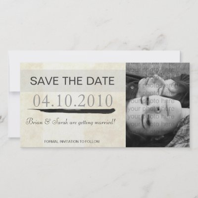 Save  Date Announcements on Contemporary Save The Date Announcements Photo Card Template   Zazzle
