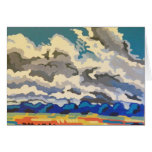 Contemporary Sky.Greeting Card