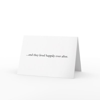 Contemporary Wedding Thank You Card by smarranca