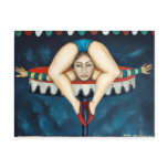 contortionist postcards