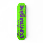 Contraband Skateboards-Glenn Karabin Splatter Deck
