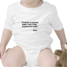 Contrary to popular belief, God does not hate gay Tshirts