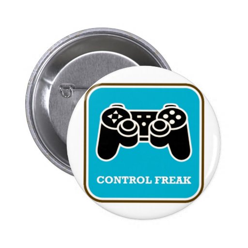 Control Freak Pinback Buttons